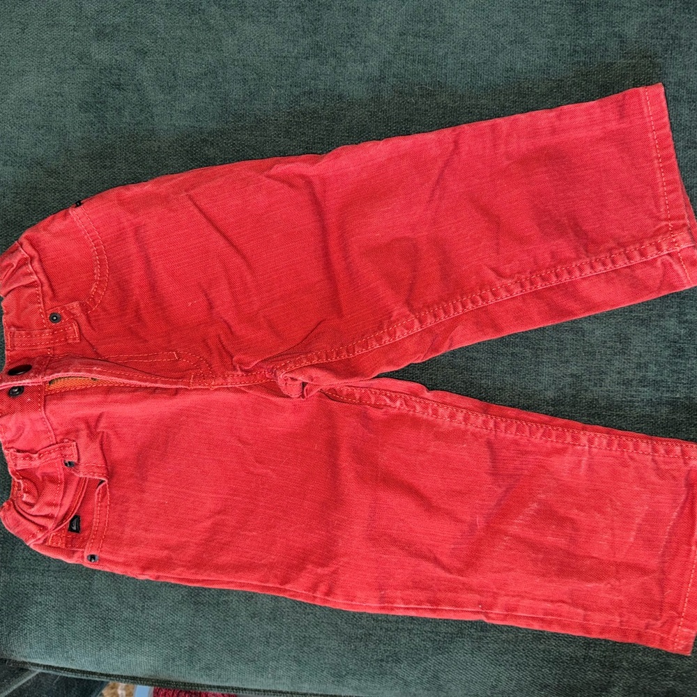 Quicksilver toddler pants red size 24m